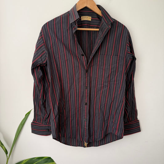 Savile Row Premier Collection Size 39 100% Cotton Shirt