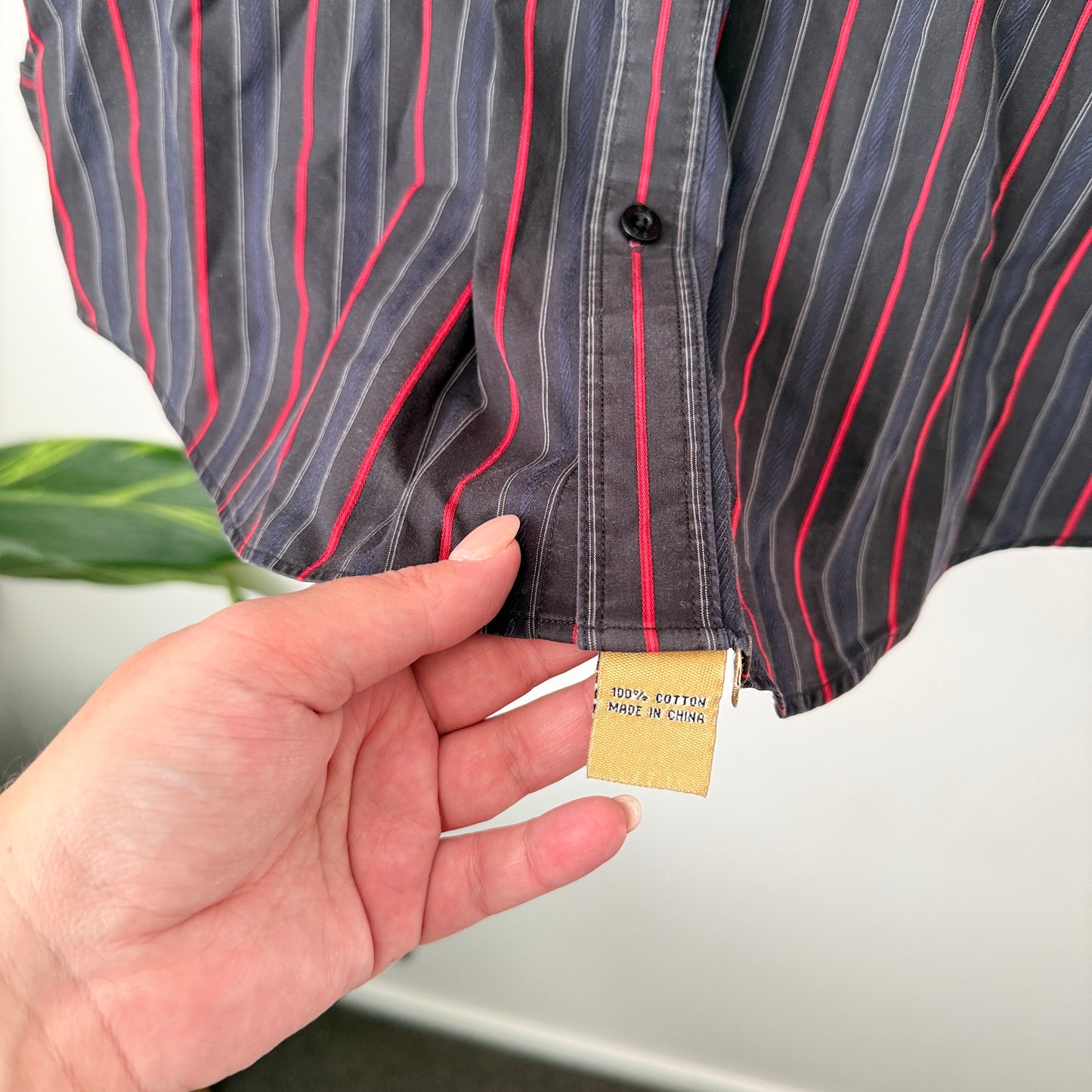 Savile Row Premier Collection Size 39 100% Cotton Shirt