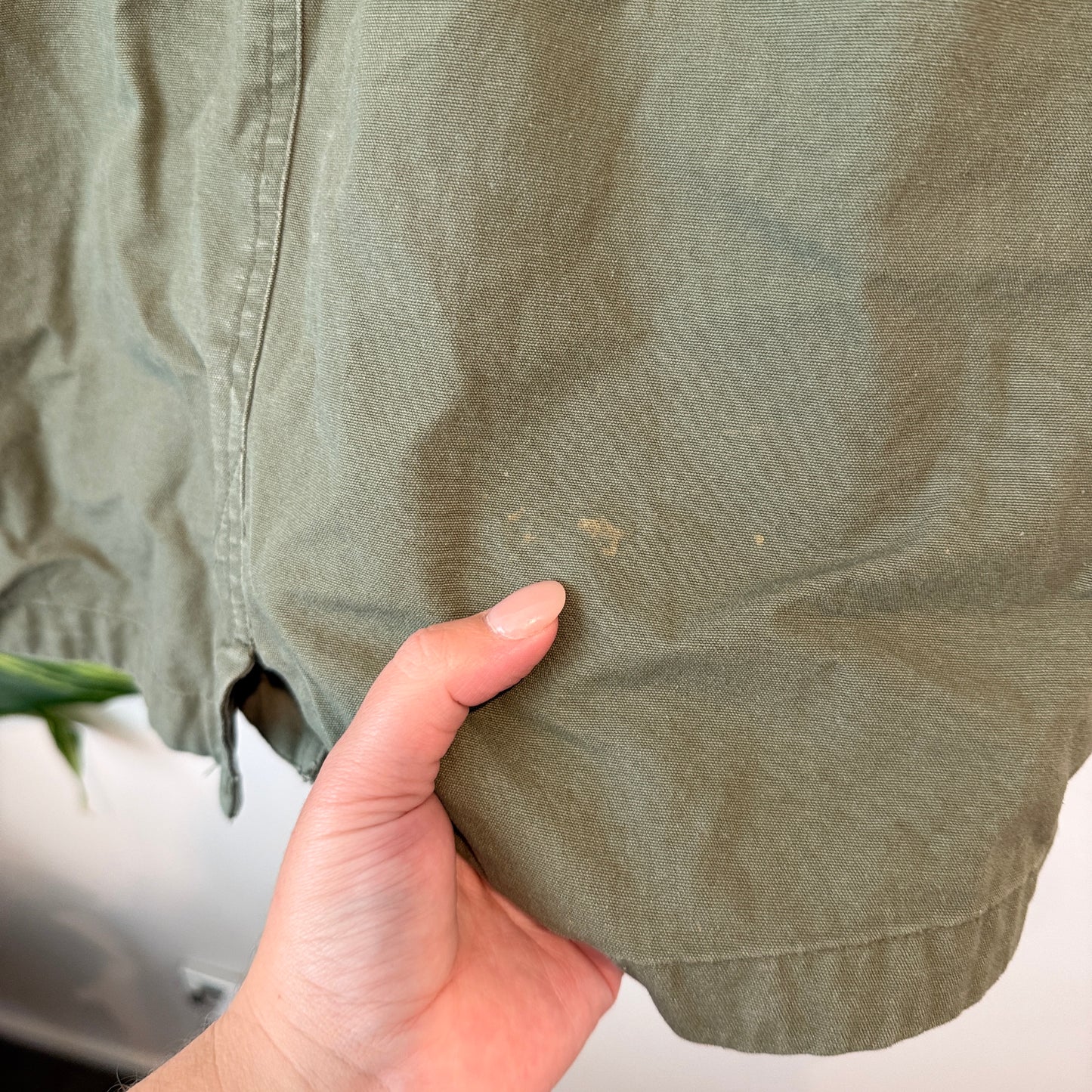 Cotton:On Kids Military-style Khaki Parka Jacket Size 11-12 — Preloved