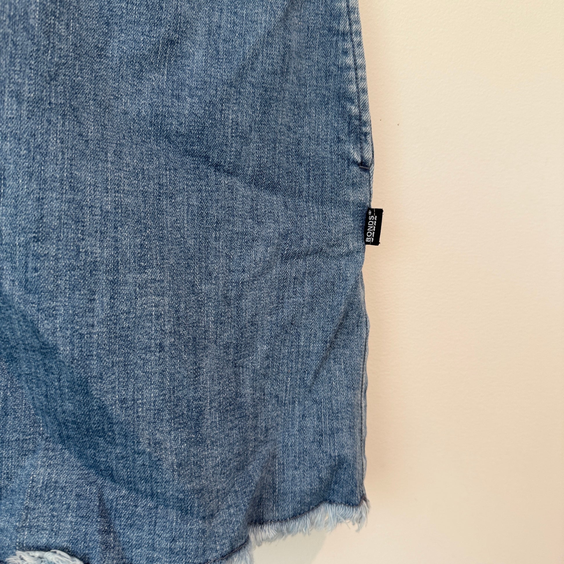 BONDS Denim Miniskirt Size S — Preloved