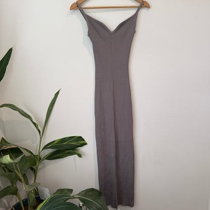 Glassons Ribbed Texture Maxi Dress Size Small — Preloved