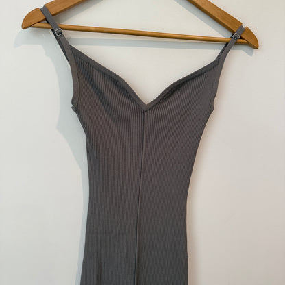 Glassons Ribbed Texture Maxi Dress Size Small — Preloved