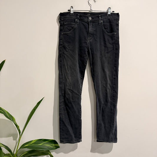 C Of H Black Slim-fit Denim Jeans Size 27 | Waist: 80cm