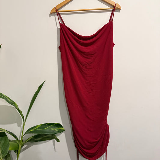 Pagani Red Bodycon Dress Size 16