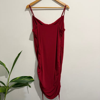 Pagani Red Bodycon Dress Size 16
