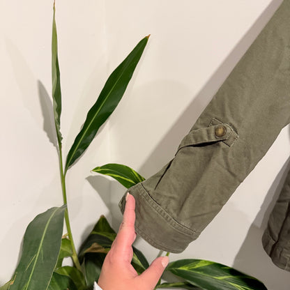 Just Jeans Green Utility Jacket Size 10