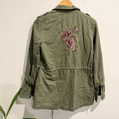Just Jeans Green Utility Jacket Size 10
