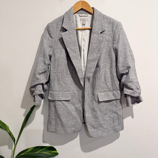 H & M 3/4 Sleeves Fitted Blazer Size 44