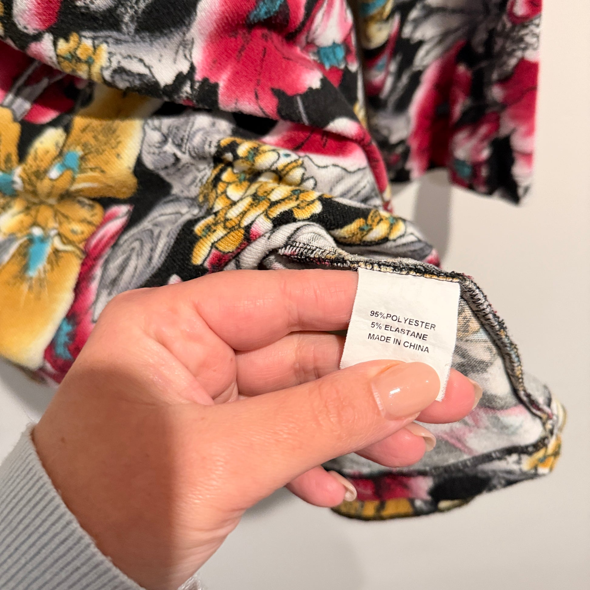 Bkse 3/4 Sleeves Floral Tunic Size 14