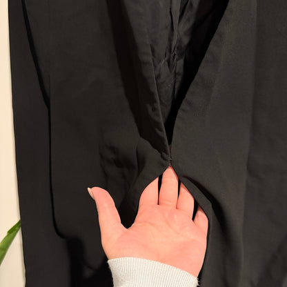 Country Road Black Open-front Blazer Size 10