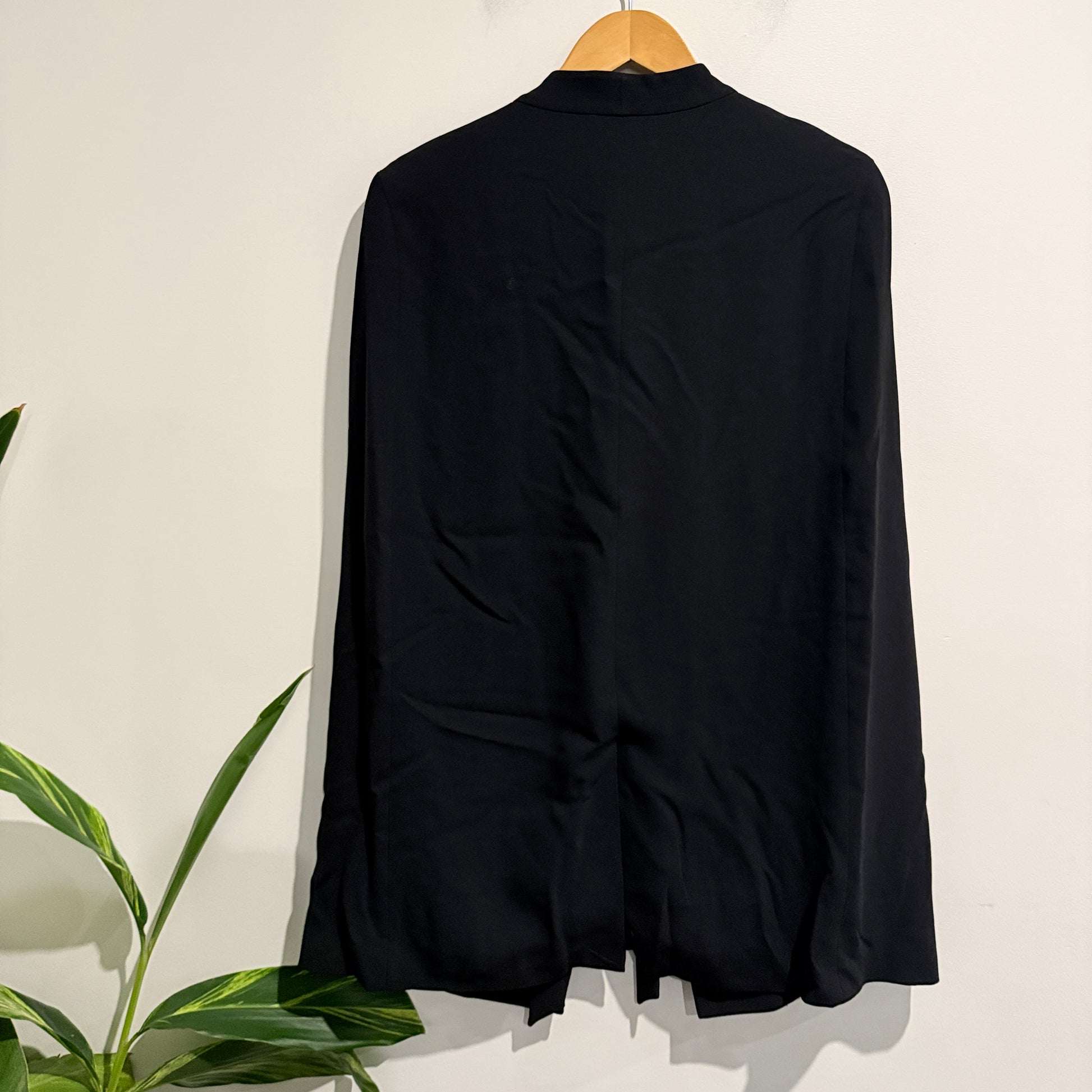 Country Road Black Open-front Blazer Size 10