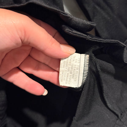 Unknown (NZ Made) Black Long-sleeve Blouse Size 10