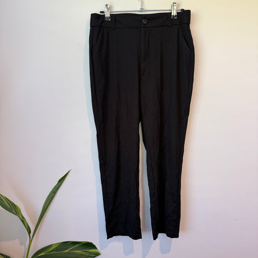 Brand Unknown Black Slim Pants Size Waist 76cm | Length 77cm