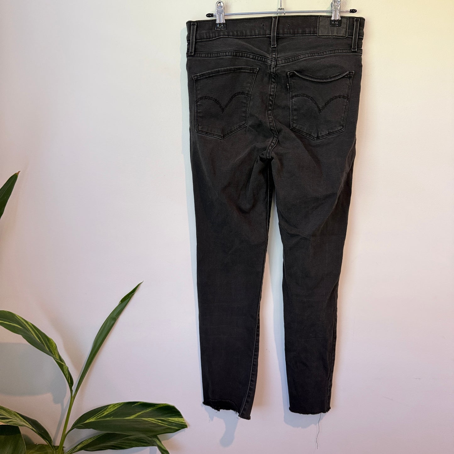 311 Faded Black Wash Skinny Jeans Size 28 | Waist 72cm