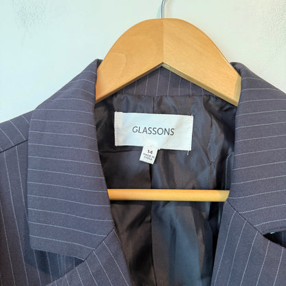 Glassons Oversized Tailored Blazer Size 14