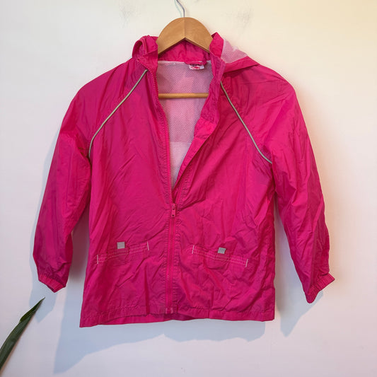 Grace A & D Pink Hooded Rain Coat Size 10