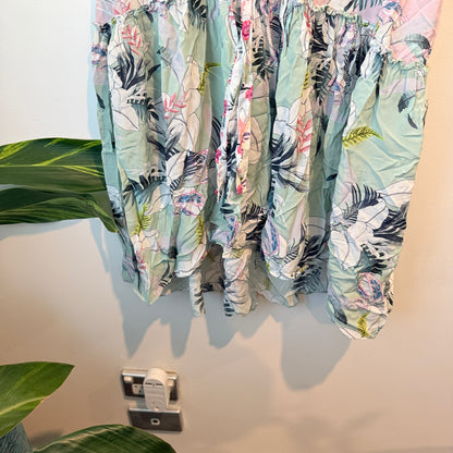 Loobies Story Soft Tropical Print Dress Size 12