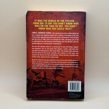 Three Crooked Kings by Matthew Condon