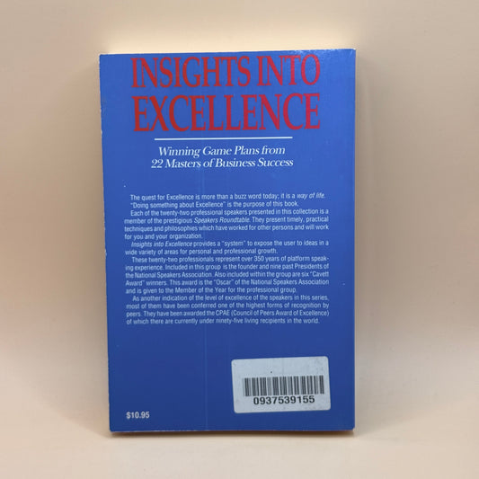 Insights Into Excellence by Speakers Roundtable