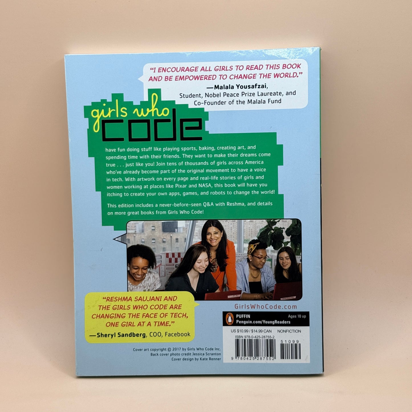 Girls Who Code: Learn to Code and Change the World by Reshma Saujani