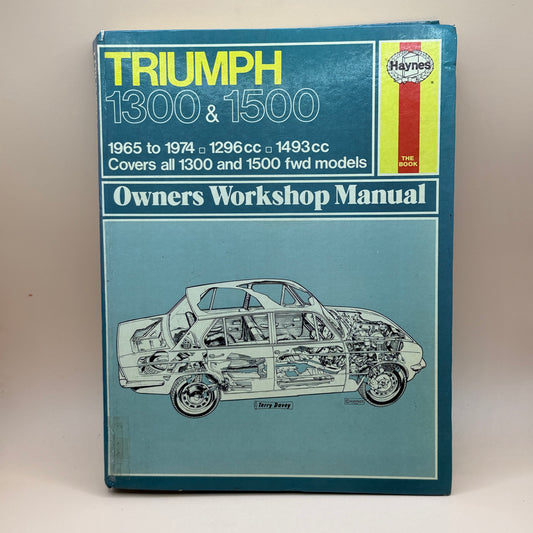 Triumph 1300 & 1500 Owners Workshop Manual by Haynes Publishing