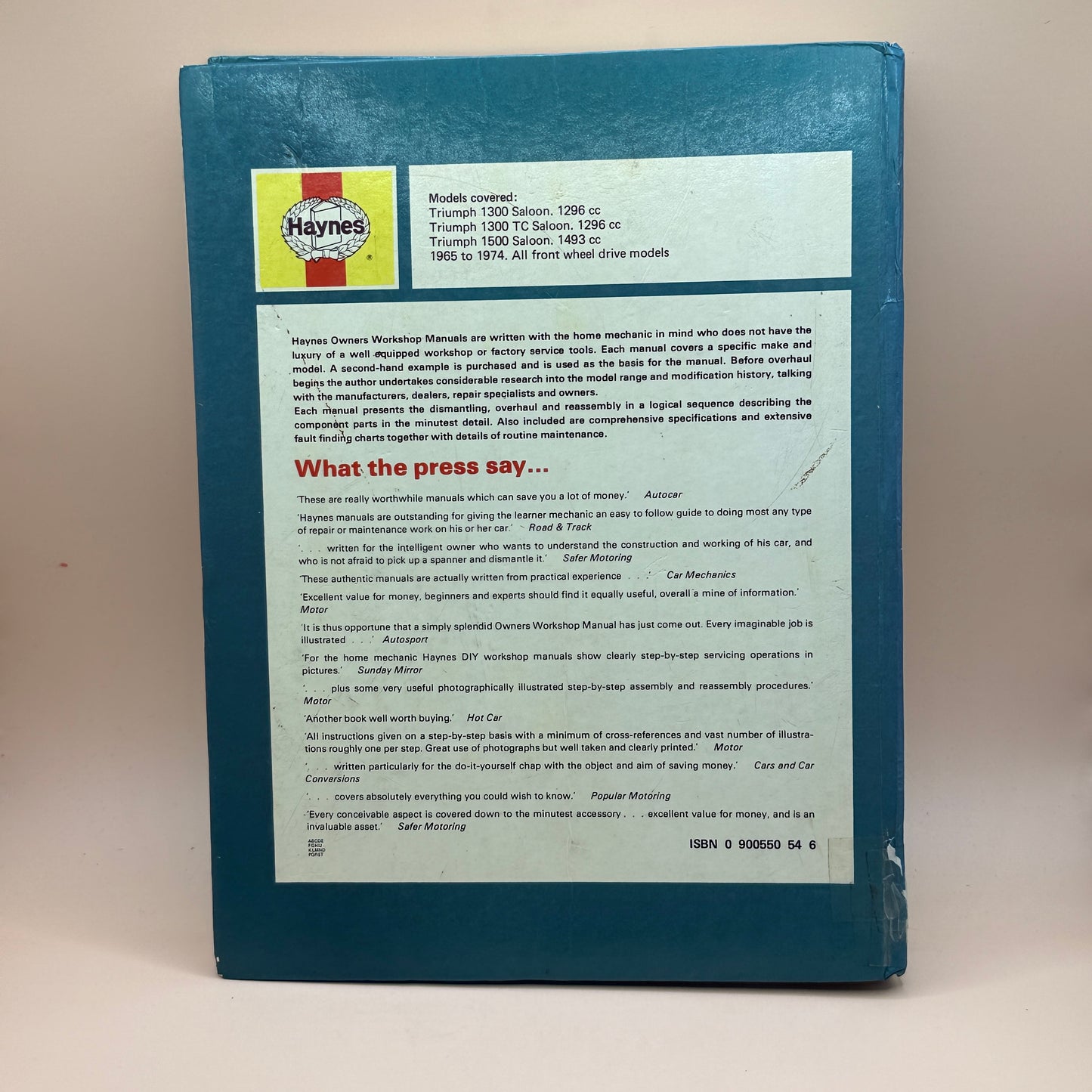 Triumph 1300 & 1500 Owners Workshop Manual by Haynes Publishing