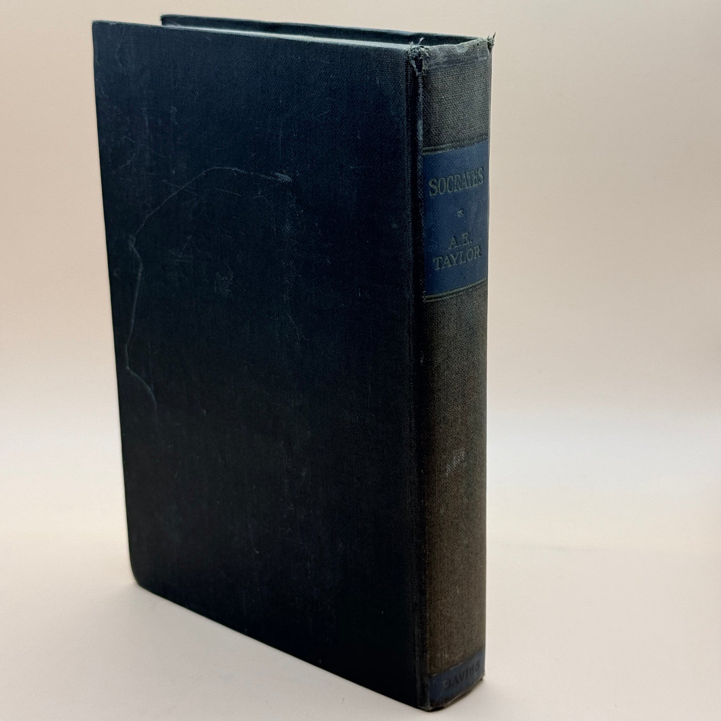 Socrates by A. E. Taylor (1935)