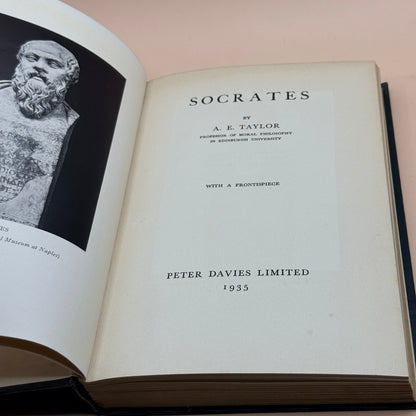 Socrates by A. E. Taylor (1935)