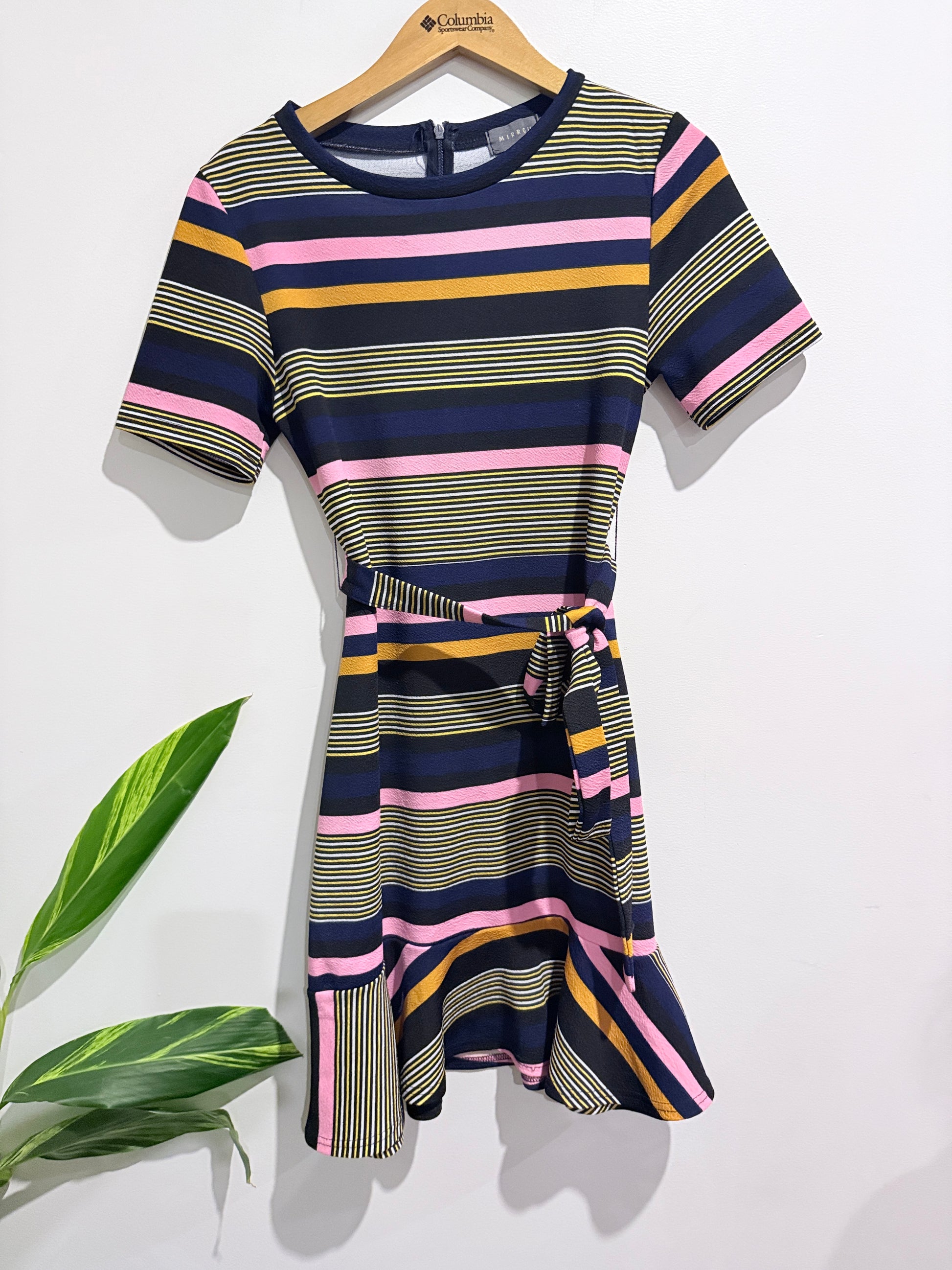 Mirrou Mini Jersey Tee Shirt Dress Size L