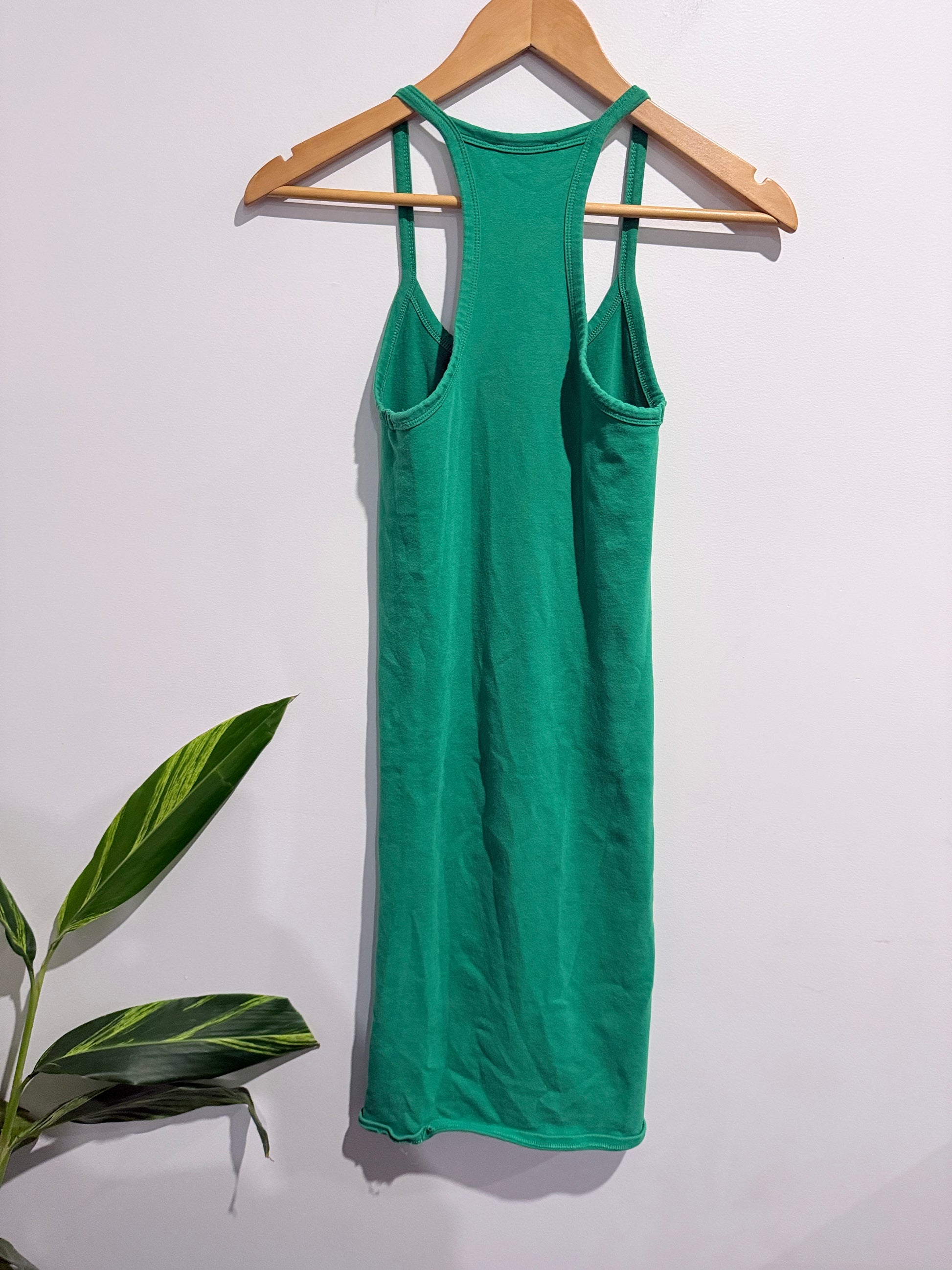 Zara Green Racerback Tank Dress. Size XS | 5