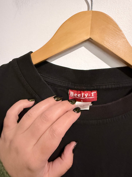 Beefy - T Black Promotional T-shirt Size L