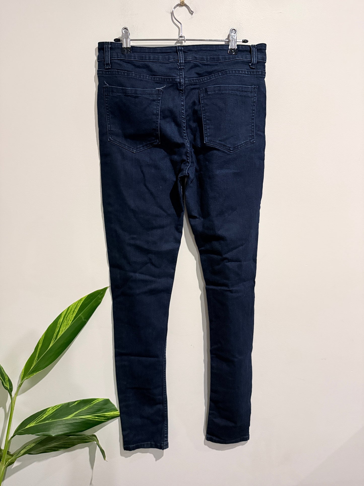 Glassons Dark Wash High-waist Skinny Jeans. Size 11