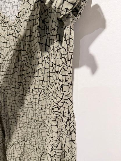 Nifty Soul Fervente Printed Short Sleeve Midi Dress. Size 12