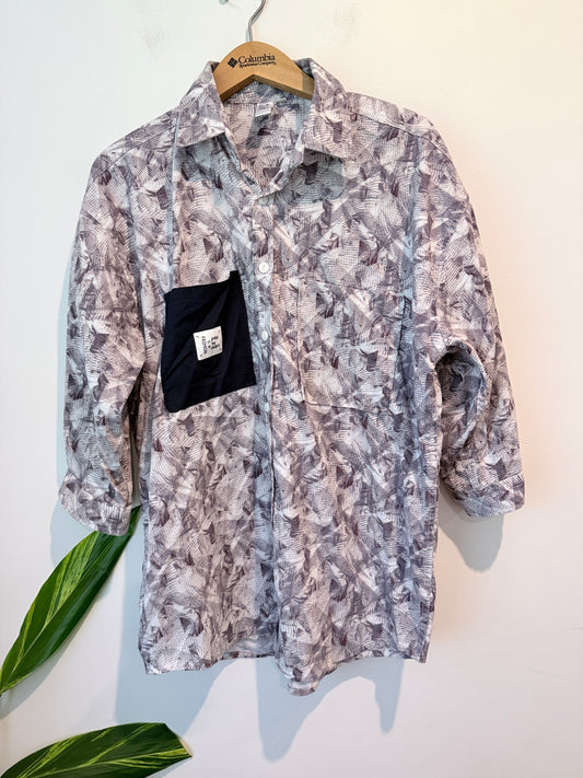JNBY Unique Pattern Shirt Size XL | U/arm to U/Arm 61cm