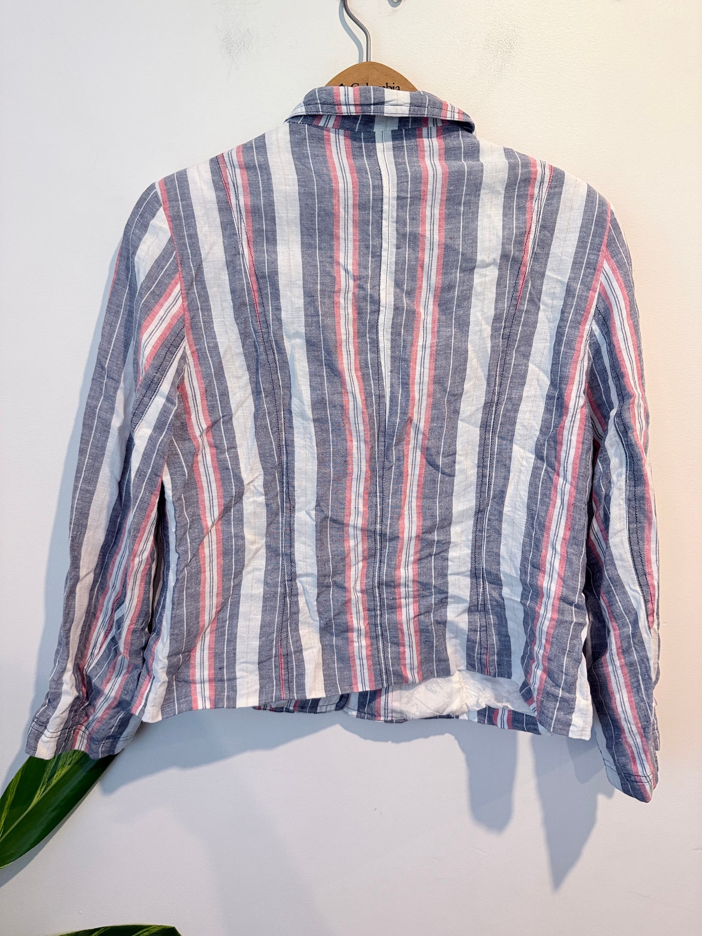 Licento Multicolor Striped Pattern Blazer Size 44