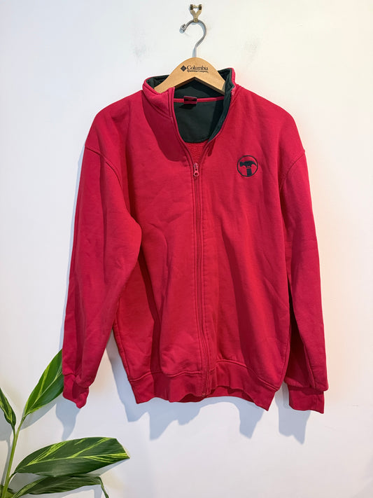 Bunnings Warehouse Red Zip-up Jacket Size M