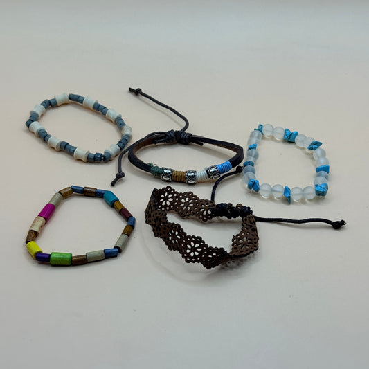 5x Mixed Bracelet Bundle Set