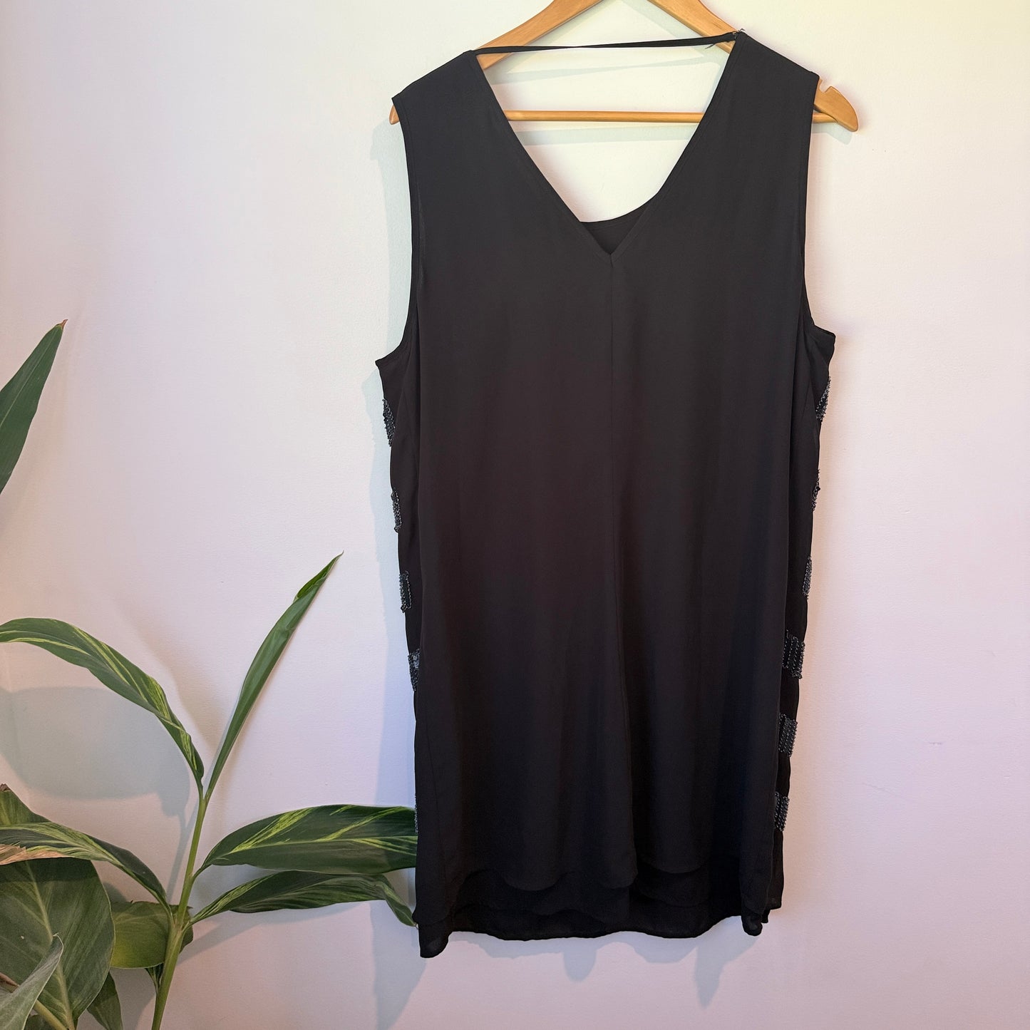 Harlow Black Sequin Dress Size 16
