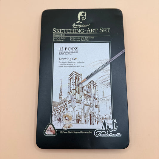 Giorgione Sketching Art Set – 12 Piece