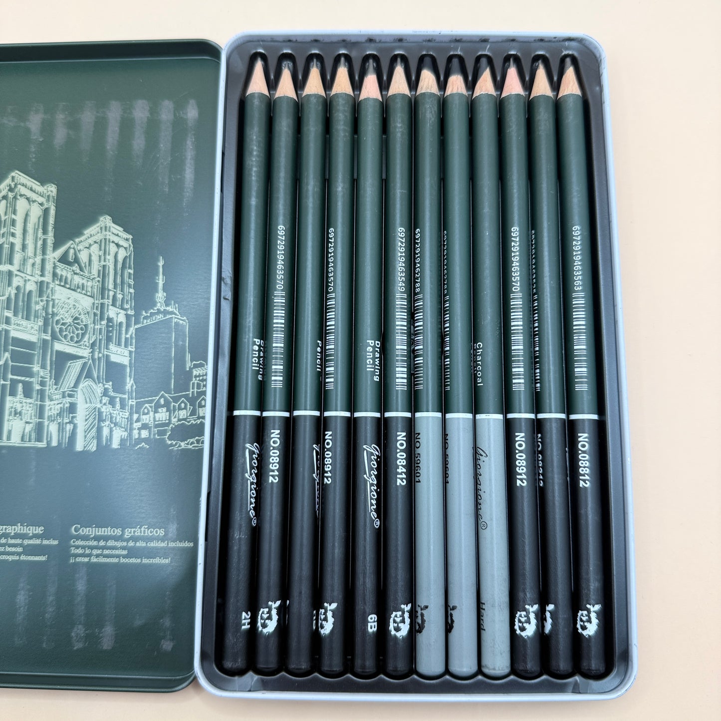Giorgione Sketching Art Set – 12 Piece