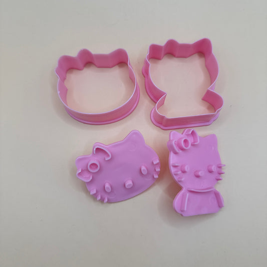 Hello Kitty Cookie Cutter Set – 4 Piece