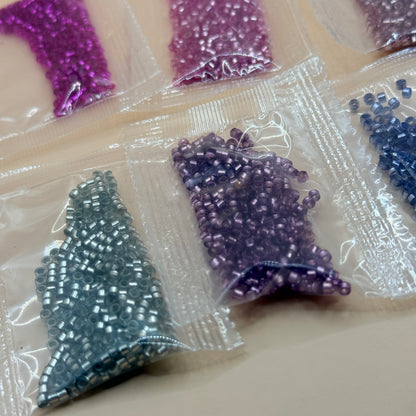 Assorted Seed Beads Craft Jewellery Making Bundle