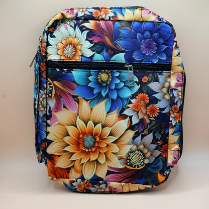 Floral Bible Cover Organiser Bag