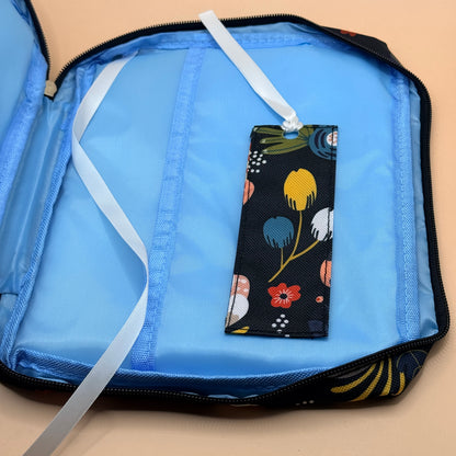 Manual Content Floral Print Portable Bible Bag. — New
