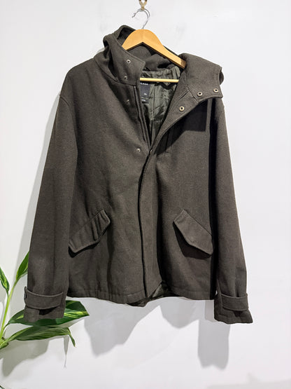 Brand Unknown Short Hooded Coat