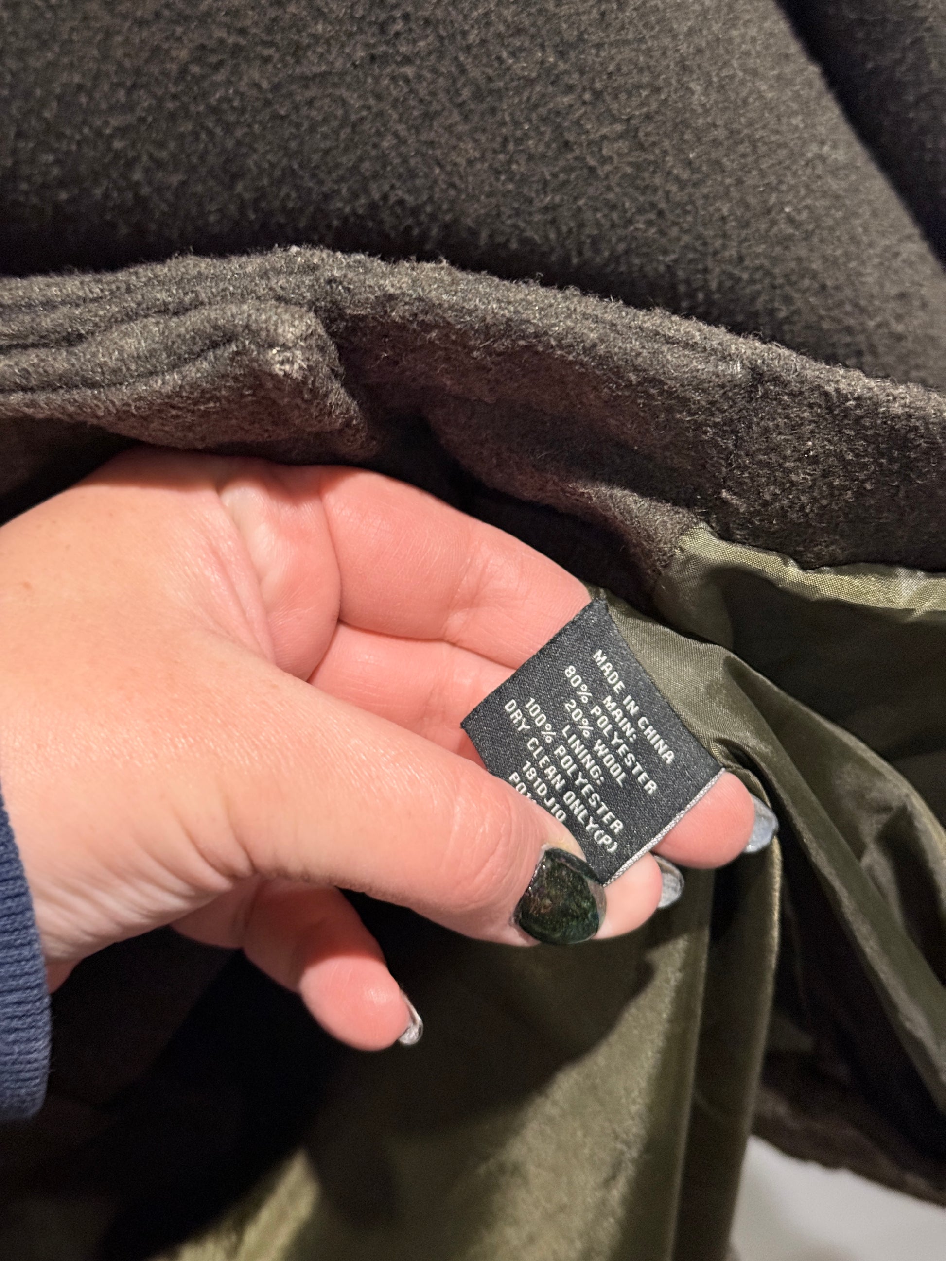 Brand Unknown Short Hooded Coat