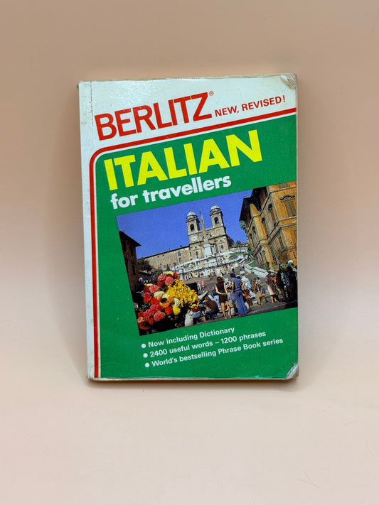 Italian For Travellers By Berlitz Guides