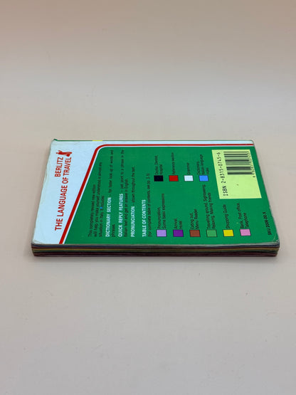 Italian for Travellers by Berlitz Guides