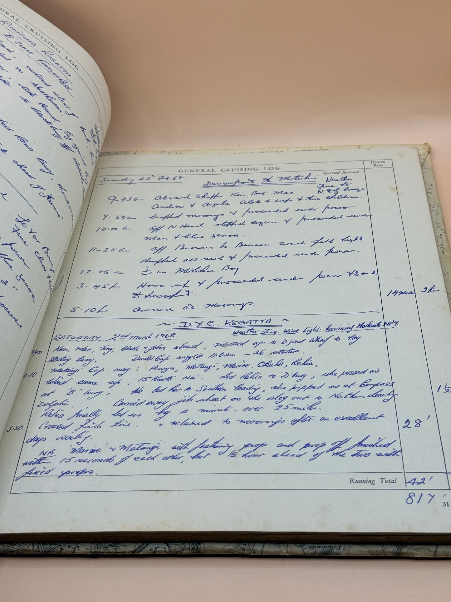 Log Of The “Penryn” By Capt. A.W. Jenkyns