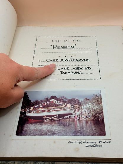 Log Of The “Penryn” By Capt. A.W. Jenkyns